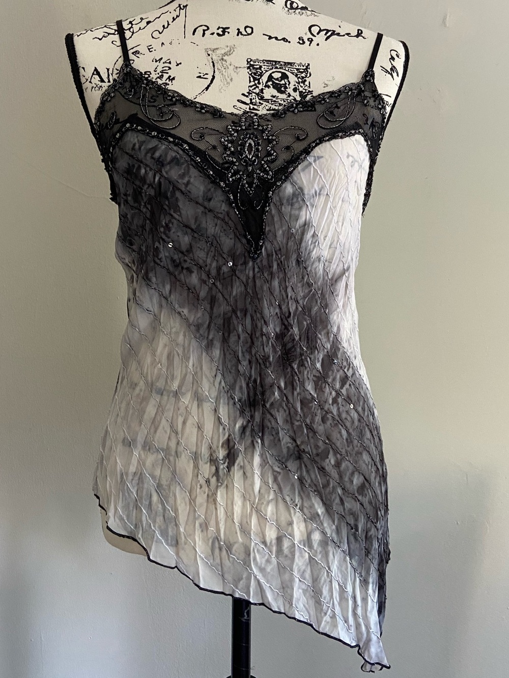Black and White Camisole
